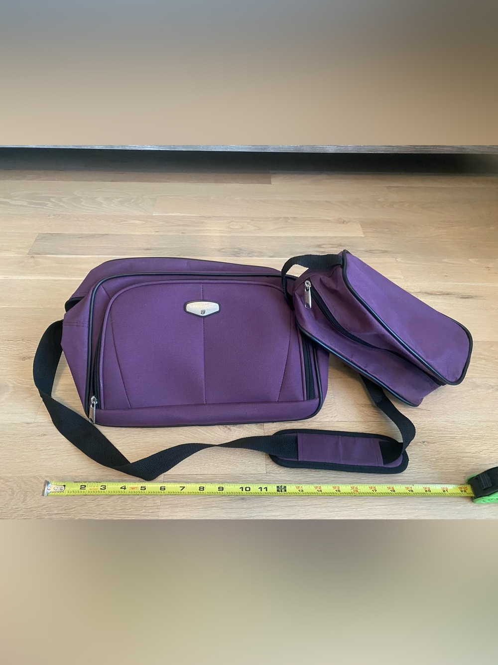 Matching Travel Toiletry Bag Set ✈️ Purple Cosmetic & Organizer Bags